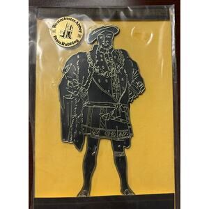 Vintage Westminster Abbey 1978 Brass Rubbing Kit Creative Pastimes Henry VIII